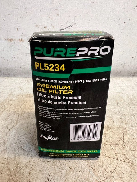 3 Quantity PurePro Pl5234 Premium Engine Oil Filter Cartridges Maintenance Packs