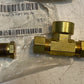 4 Qty of Ecolab Compression Tee Fittings TEE BR 5/8 x 1/8 FNPT BRS PK (4 Qty)