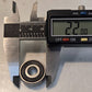 20 Quantity of NTN Ball Bearings 608LB | 22 mm OD 8 mm Bore 7 mm Wide (20 Qty)
