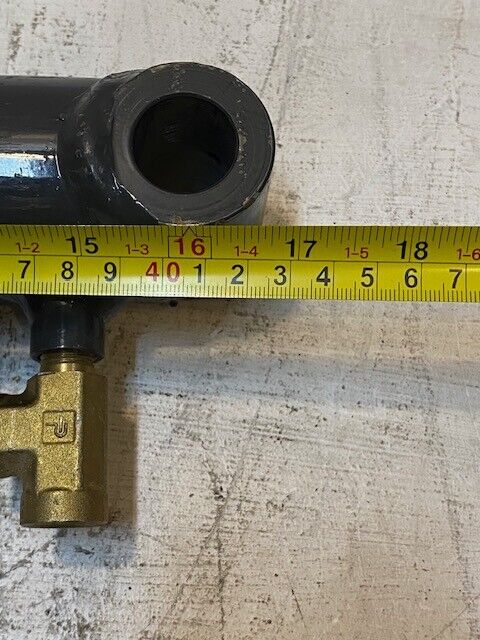 Hydraulic Cylinder 16-3/4" Long 25mm Bore 60mm OD