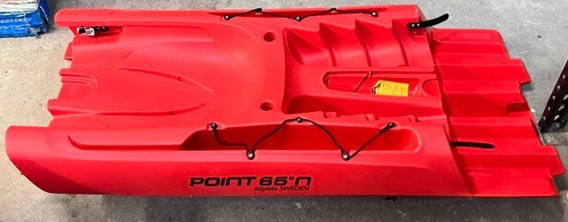Point 65° N Sweden Modular Kayak Middle Piece Center Module Hull Section Red