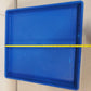 Sysco Dolly Blue Rolling Cart | 5" Castors | 21 1/2" Square | 3992823