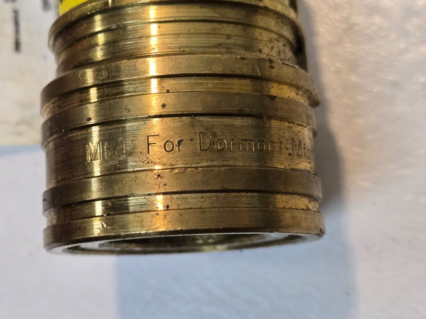 Dormont Mfg B-75-S Quick Disconnect Gas Valve | 9909 | 100-150B | REV_ 8/98