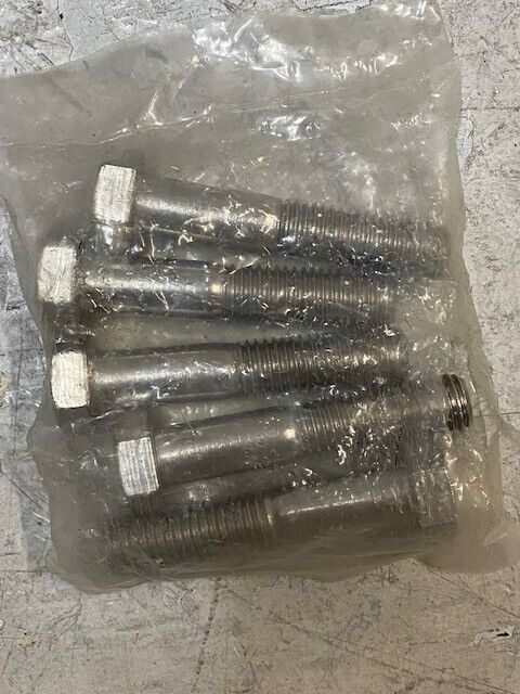 3AUE4 | 10-Pack Hex Cap Screws 316 SS 5/8-11x3-1/4"