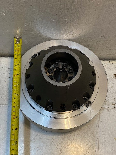 Lathe Spindle Nose Collet Chuck 9" OD 68mm Top Bore 40mm Bottom Bore