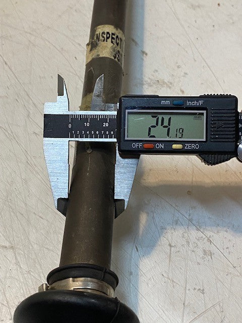 Ford CV Axle Shaft Joint E03W AA 20354 | 1906 | CV2911 AG | 36" L 25-Spline