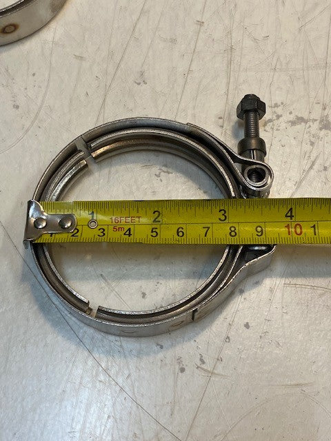 8 Quantity of R.G.Ray 3903652 T-Hose V-Band Clamps 3/4" Thick (8 Quantity)