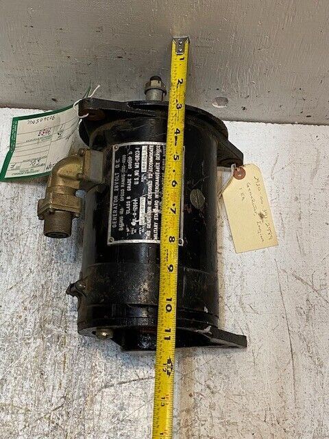 Military Engine Generator 2920-00-391-2989 28V Class B Grade 2 Group B