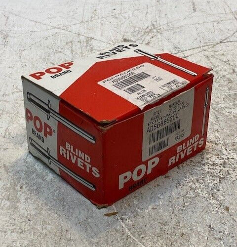 Pop Brand Blind Rivets ADS66BS200 Pack of 250 pcs POPPACK250