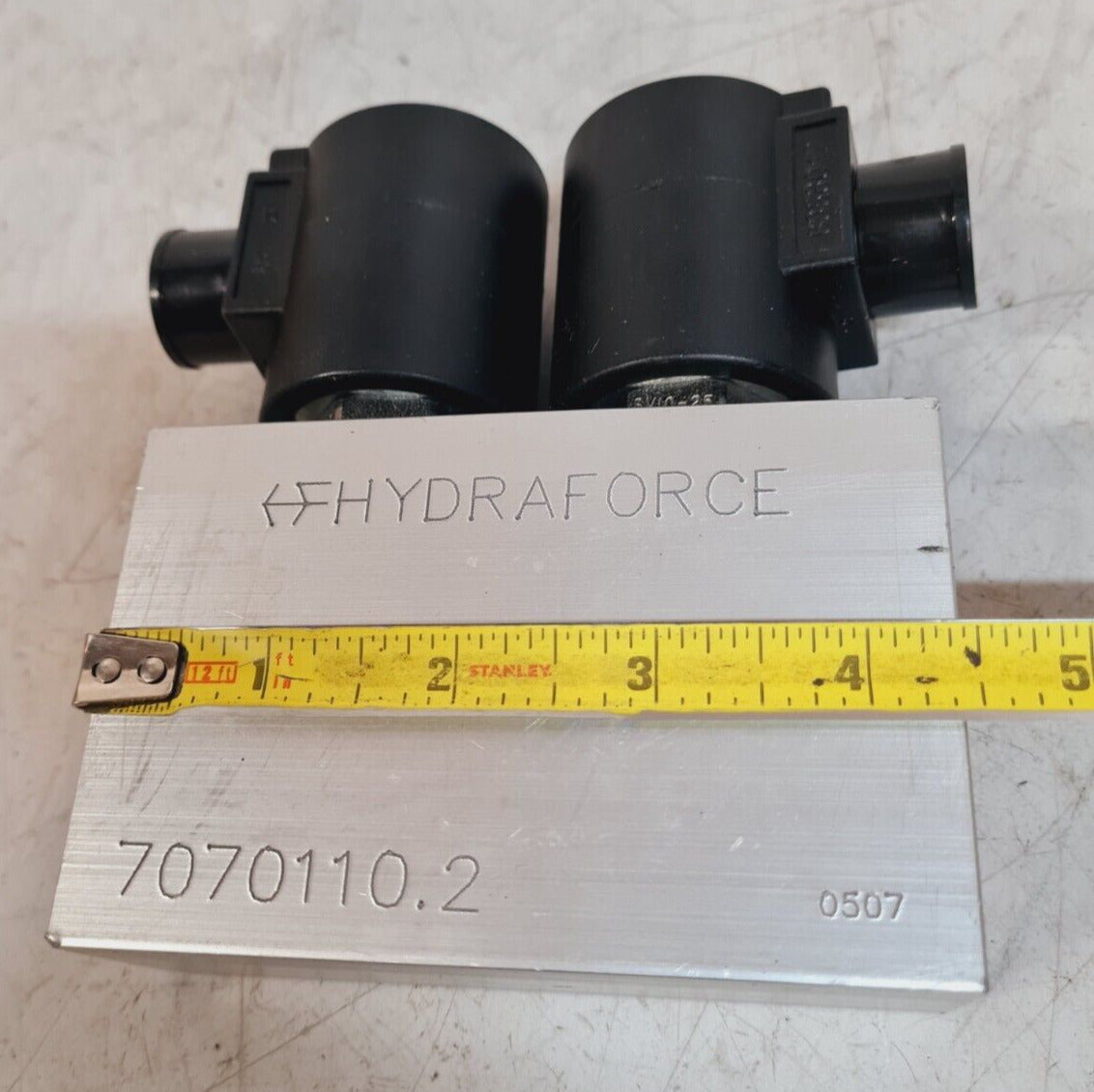 Hydraforce Womac Machine Supply Valve Part Number 7070110.2 | 889000042 | 12VDC