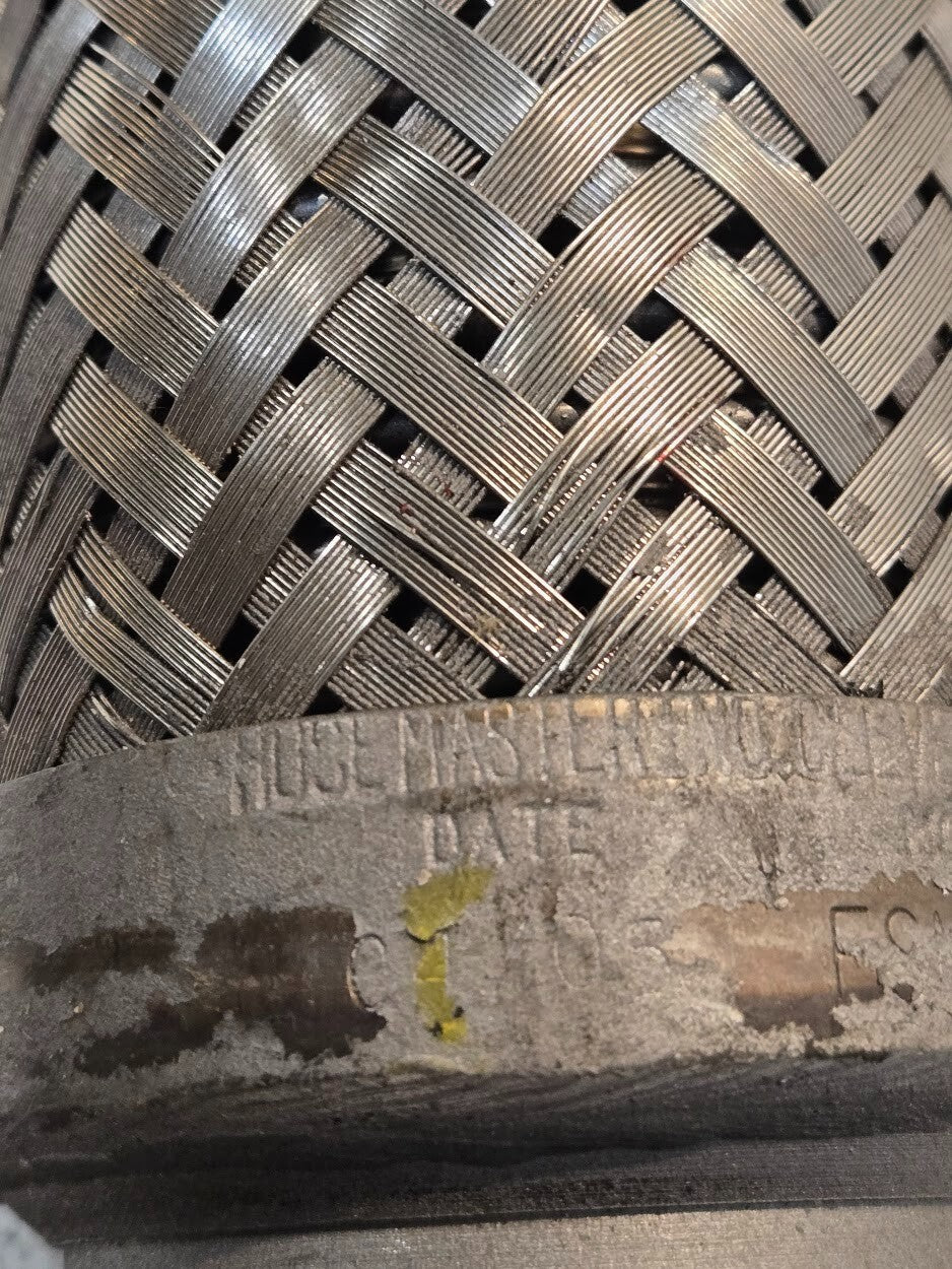 Hose Master FSMS2.0 Braided Steel Tubing 2"x23.5" | 16" Braided Steel Section
