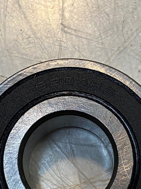 15 Quantity of 6204RS 20x47x14mm Bearings (15 Quantity)