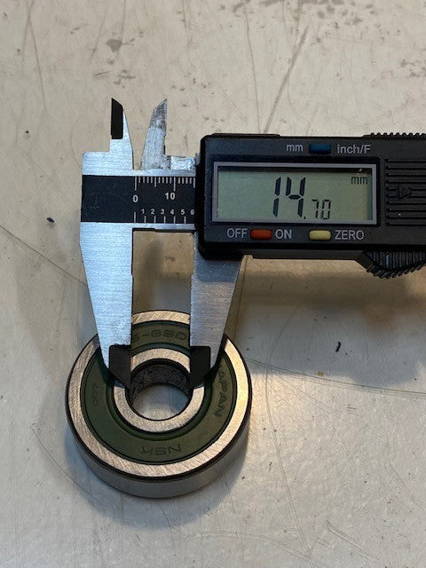 7 Qty of NSK B15-86DG3 Alternator Deep Groove Ball Bearings 47x15x14mm (7 Qty)