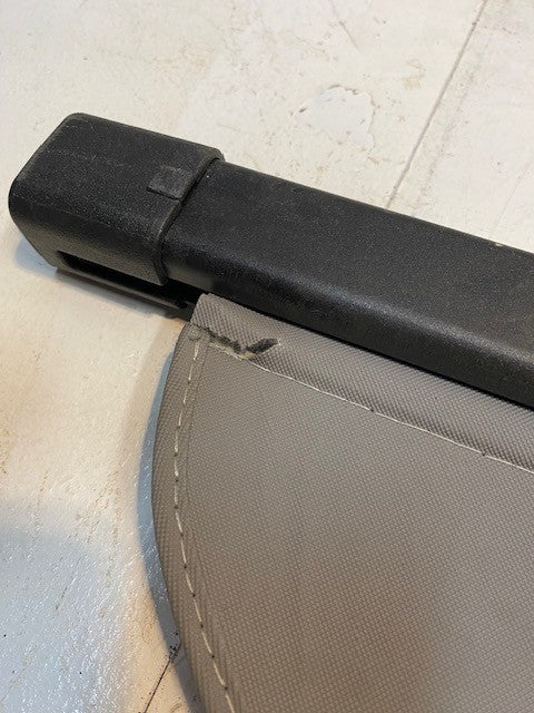 Gray Retractable Rear Trunk Parcel Shelf Cargo Cover Luggage Shade Shield