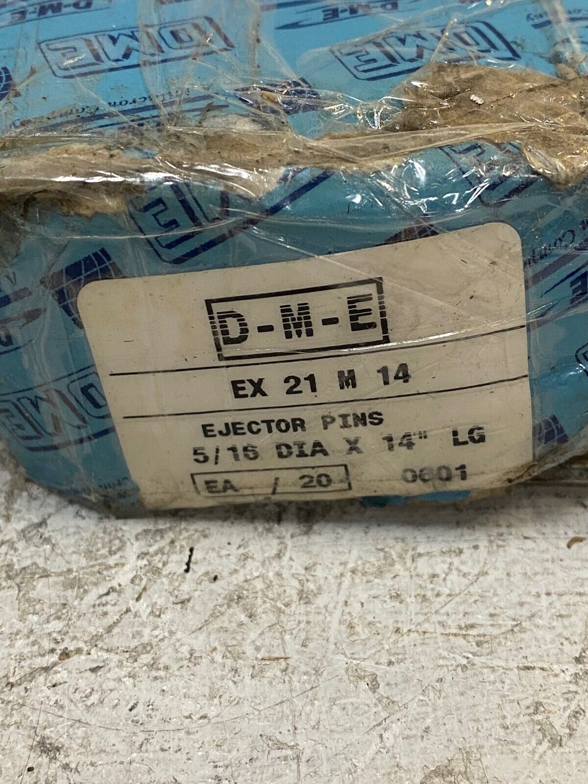 20 Quantity of DME Ejector Pins EX21M14, 5/16 x 14" (20 Quantity)