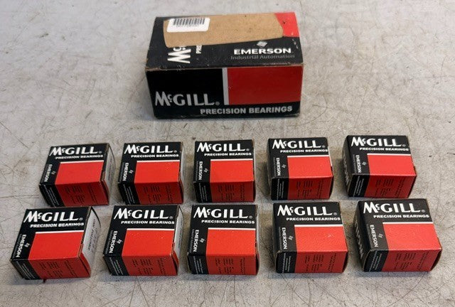 Box Of 10 McGill Cam Follower Bearings CF 3/4 B5 Roller Track Guide Bearing Set