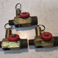 3 Quantity of Air Compressor Tank Manifolds 1/2" MPT x 1/4" FPT 140 PSI (3 Qty)