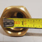 5 Qty. of Brass Thermowells 3.5" Stem Length x 1-1/4" OD (5 Qty)