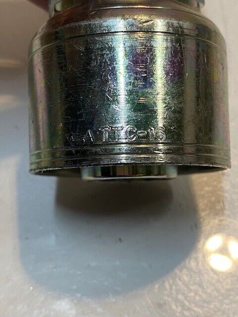 Hydraulic Crimp Fitting ATTC-16 Male Bore 20mm Thread 33mm 49mm OD