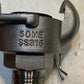 Air Hose Coupling 50ME SS316 | 21mm Thread 12mm Bore 2-3/8" Wide 2-5/8" Tall