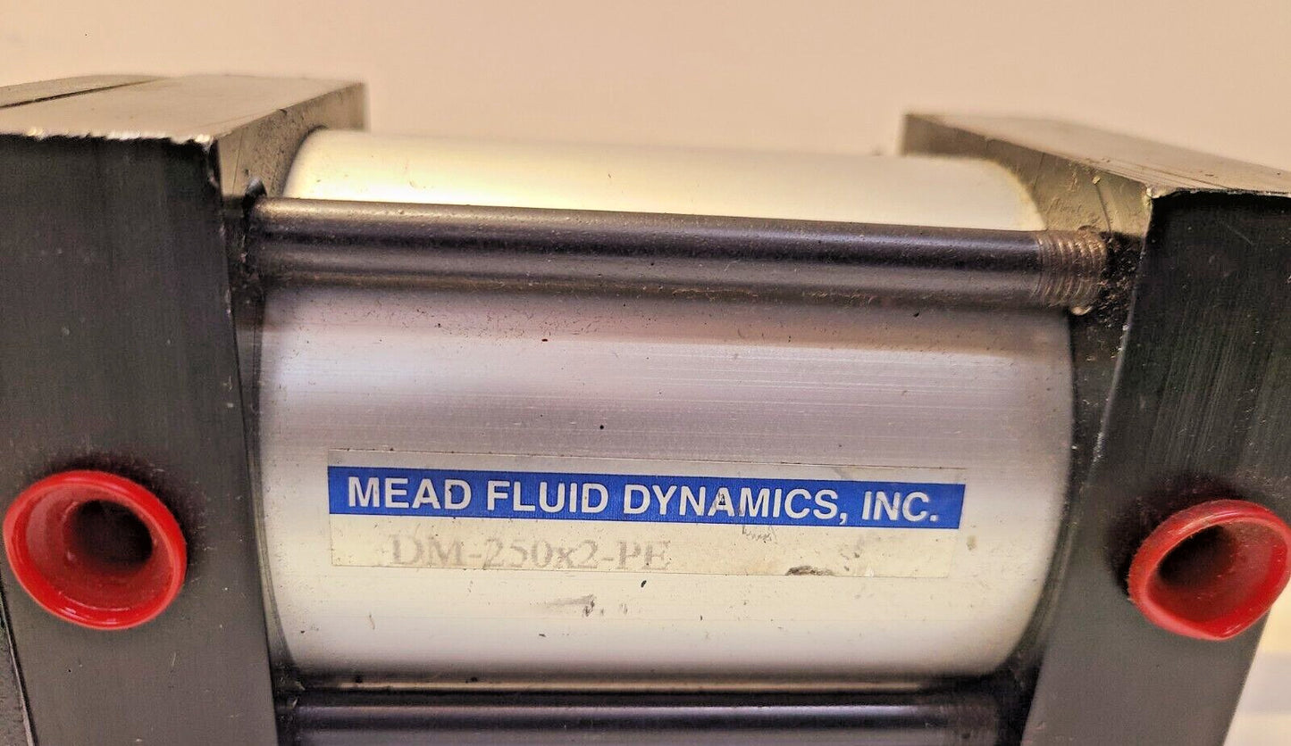 Mead Fluid Dynamics Pneumatic Cylinder DM-250X2-PE