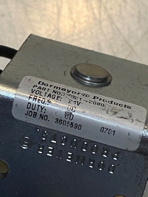 Dormeyer B21-2080 | 21V | 3606590 Lock Solenoid