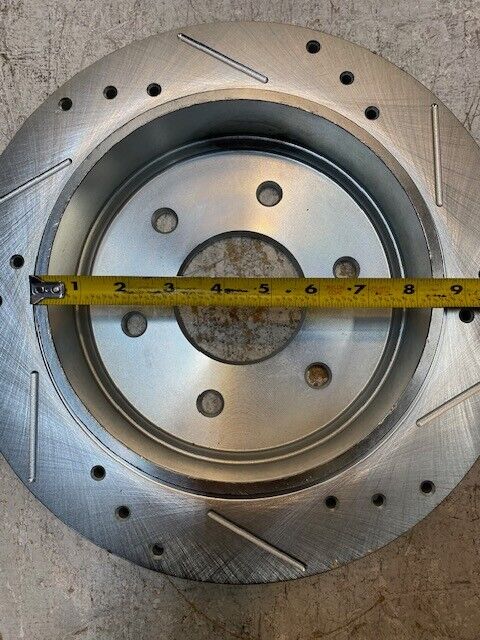 Disc Brake Rotor Cross Drilled Slotted JBR994XL | 27419