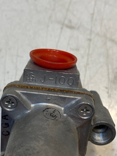 Jade Gas Cock Safety Valve J-100 | 5" L x 3" W x 2-1/2" H 8mm ID