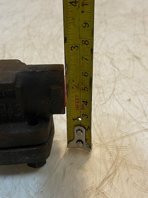Velan S-2034B-02TY 1/2" Steel Threaded Piston Check Valve NPT 800 Body A105N