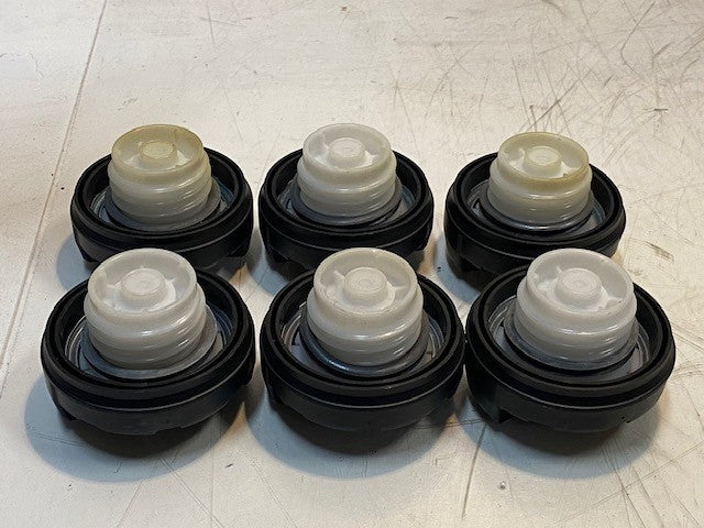 6 Quantity of Can-Am Replacement Fuel Caps 3-1/4" Dia. (6 Quantity)