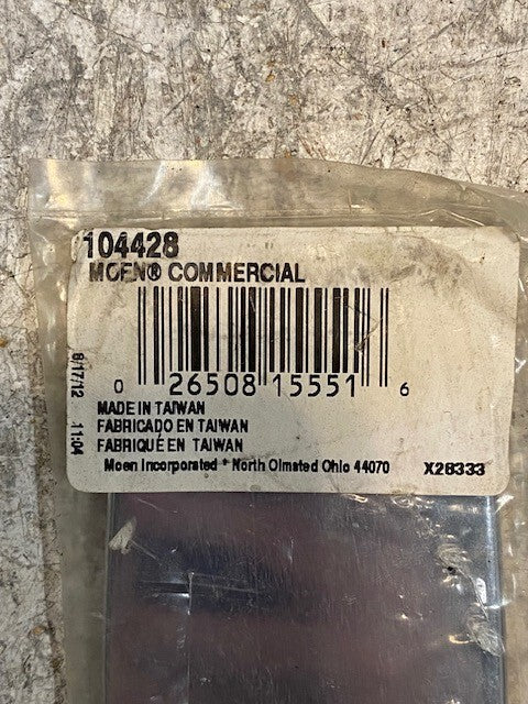 3 Quantity of MOEN Commercial 4" Deck Plate with Mounting Kit 104428 (3 Qty)