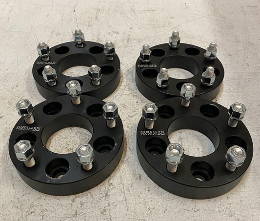 4 Quantity of 5x4.5-5x5-71.5-H1.25-Z35 Wheel Adapters 1.25" (4 Quantity)