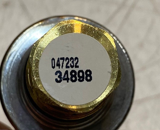 Pressure Valve 047232-34898 | 38mm OD 11mm ID 3-1/2" Long