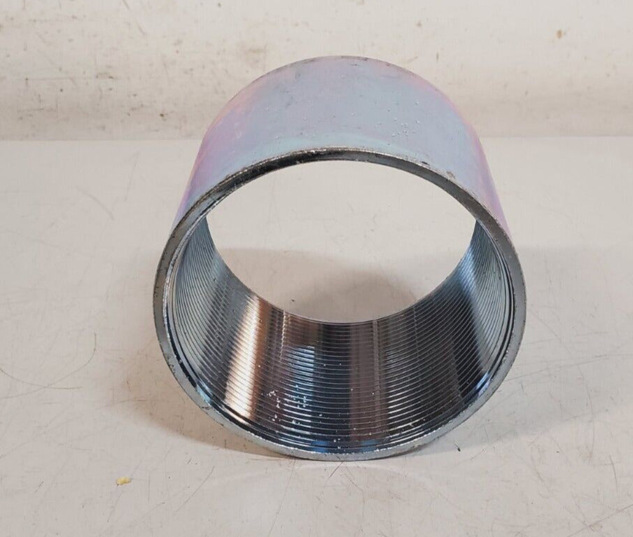 EC Galvanized Conduit Coupling 4" GAL CPLG | 4"GALCPLG