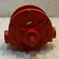 Wesco Industrial Hand-Operated Red Rotary Drum Transfer Pump Section Piece