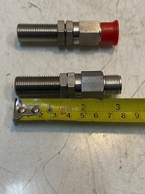 2 Quantity of Stainless Steel Bulkhead Fitting SSI Z260740 AAB (2 Quantity)