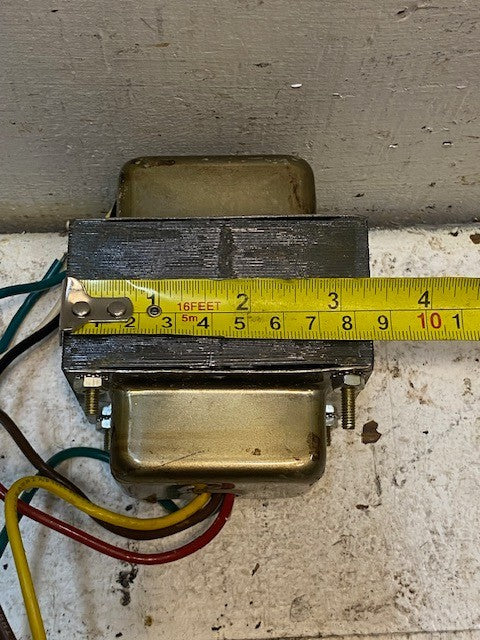 Electrical Power Transformer 4" x 3-1/4" x 2-3/4"