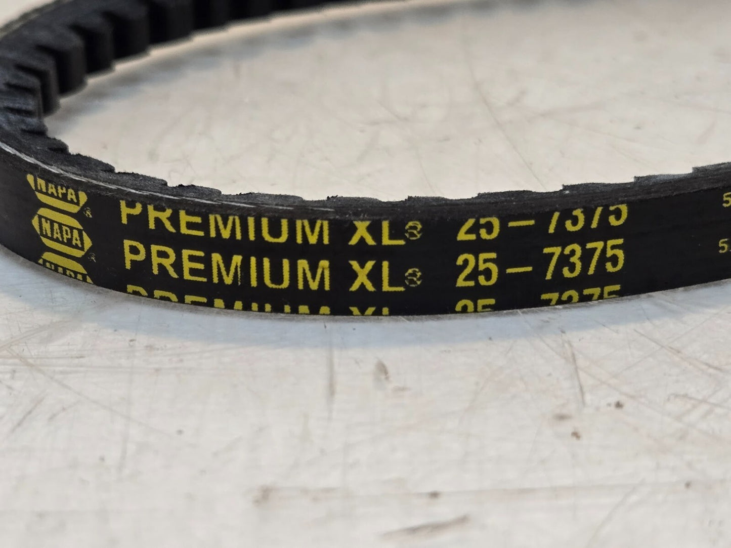 NAPA XL V-Belt 25 7375 | 029769103074 | 13/32" x 38-1/8"