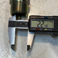 2 Qty of Hydraulic Hose Fittings 3-1/8" L 33mm Thread 27mm Nose 21mm ID (2 Qty)