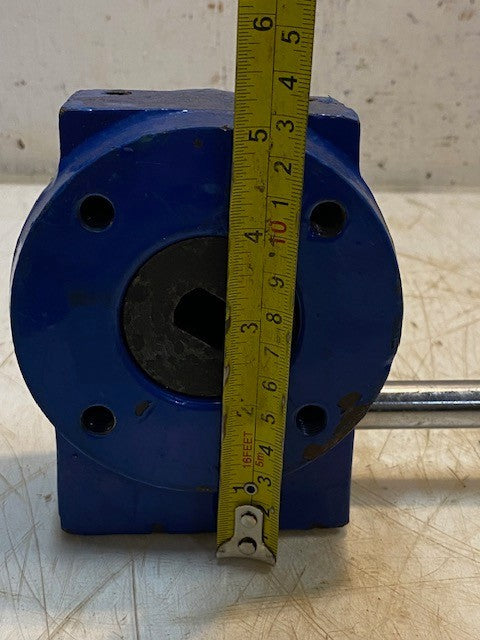 Dimax DN 150 Butterfly Gearbox Valve Actuator Shaft Gear Operator Drive Blue