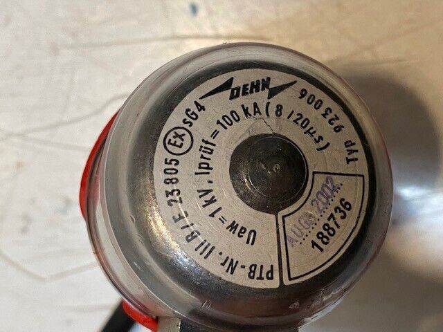 Dehn Spark Gap 188736 | 923006 | 1kV 100kA 8/20 | 17" Long