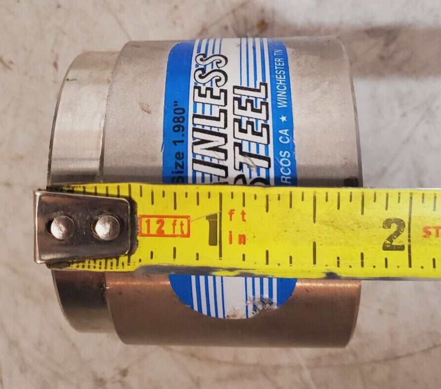 Stainless Steel Boat Trailer Bearing Buddy Size 1.980"