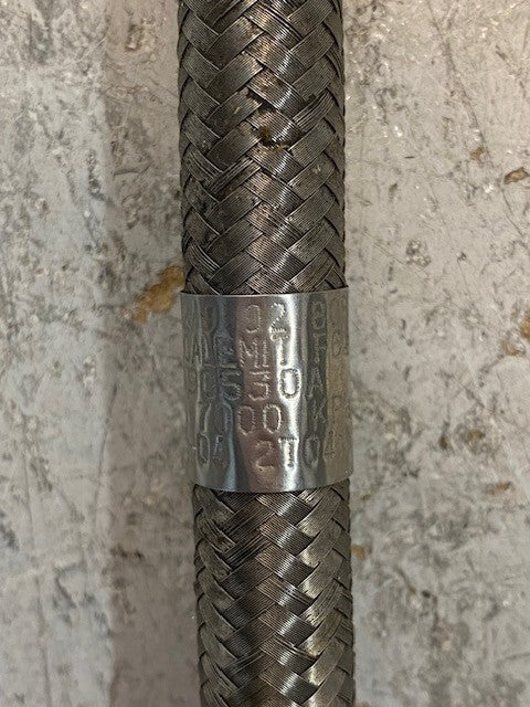 Tecalemit Braided Hose F6285 | 9990530A | 7000 KPa | 08-04 2T04 | 0249928080