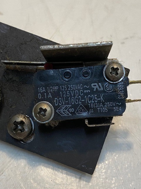 Turbo Chef Door Switch Assembly w/ One D3V-16G2-1C25-K