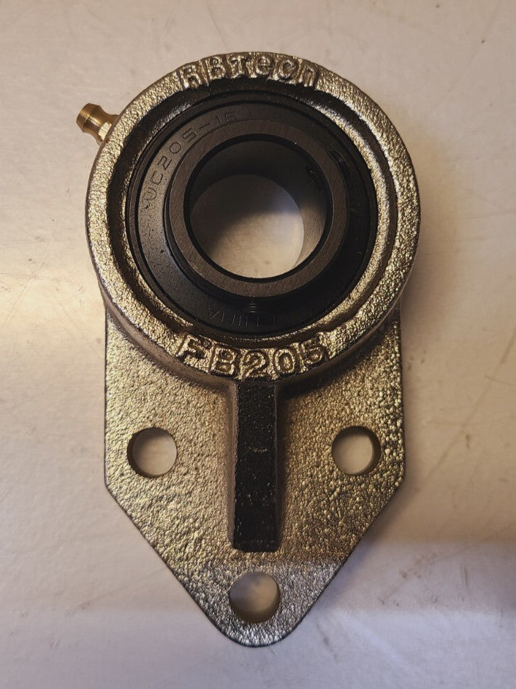 RBtech 3-Bolt Flange Mounted Bearing FB205 | UC205-16