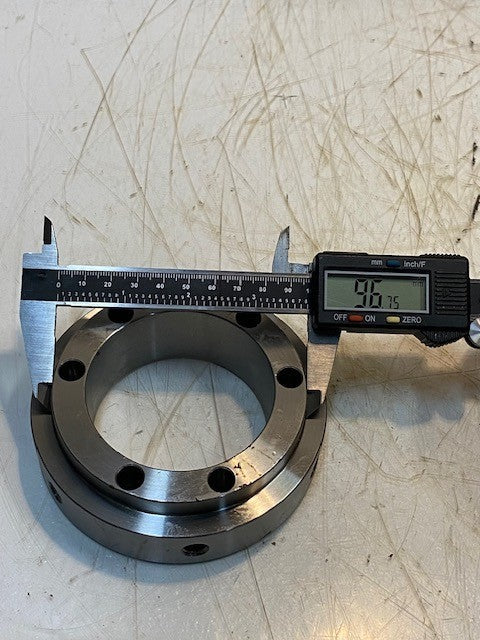 Industrial Power Transmission Bushed Sleeve Coupling Hub 69mm Bore 114mm OD