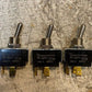 3 Quantity of Carling Technologies 1422R Toggle Switches 20A 250VAC (3 Qty)