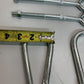 4 Pack of 5-3/8” Long Carabiners & 5 Pack of 8” Bolt Hangers  & 4.5” Bolt Hanger