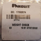 Panduit Black Rack/Cabinet Filler Panel DPFP2 | 17332074R | 82392 | 2230