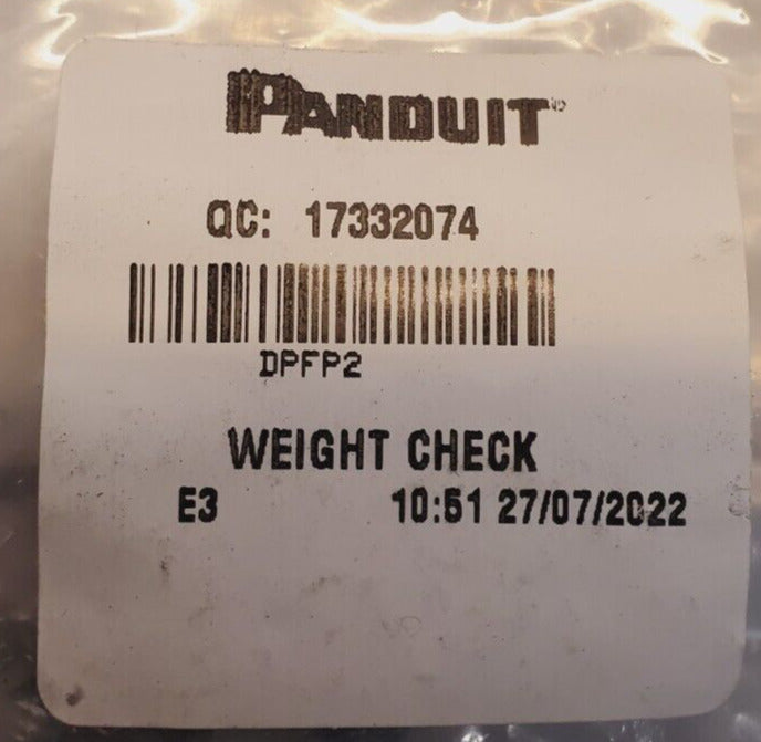 Panduit Black Rack/Cabinet Filler Panel DPFP2 | 17332074R | 82392 | 2230